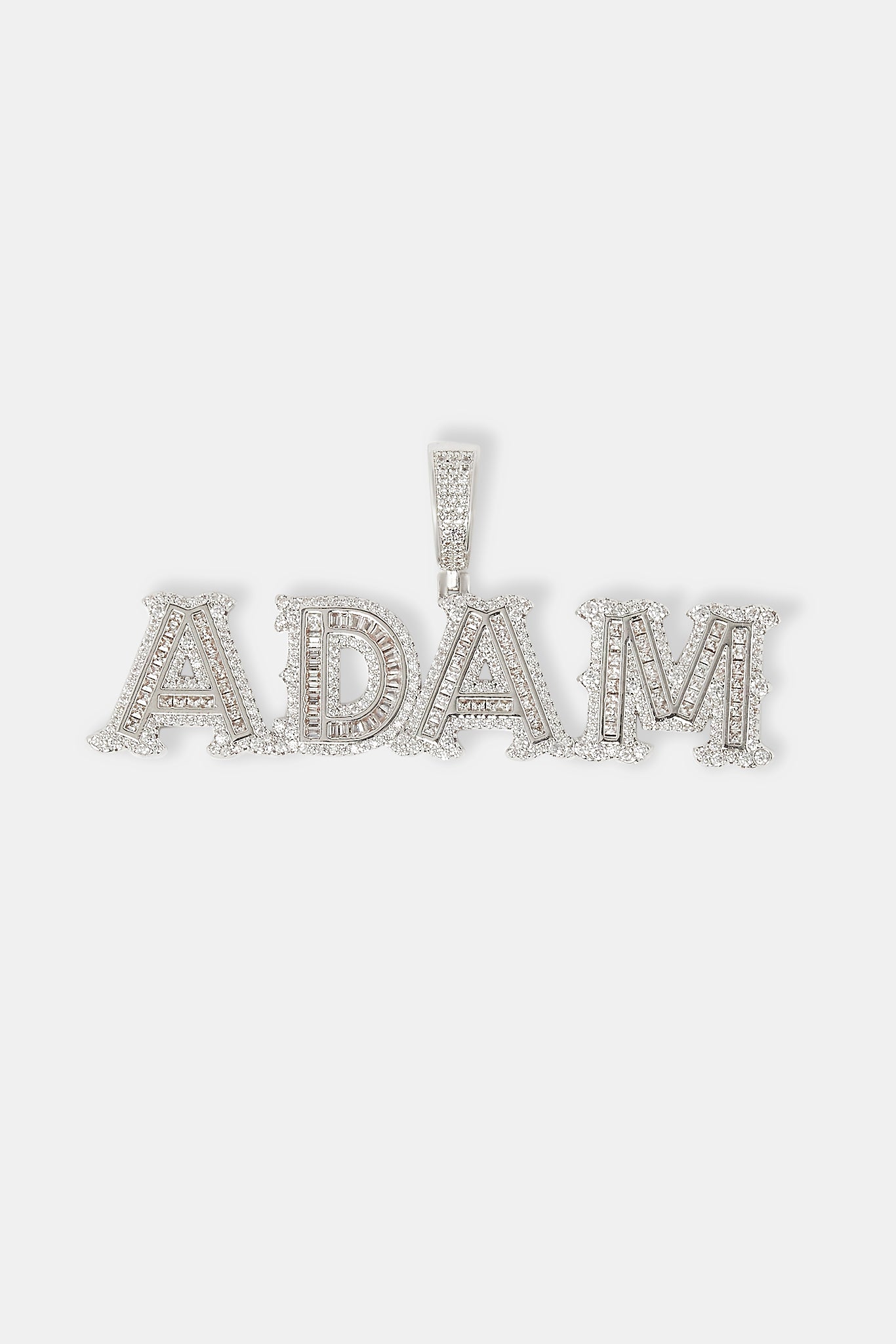 Anhänger mit Buchstaben in der Mitte, 22 mm